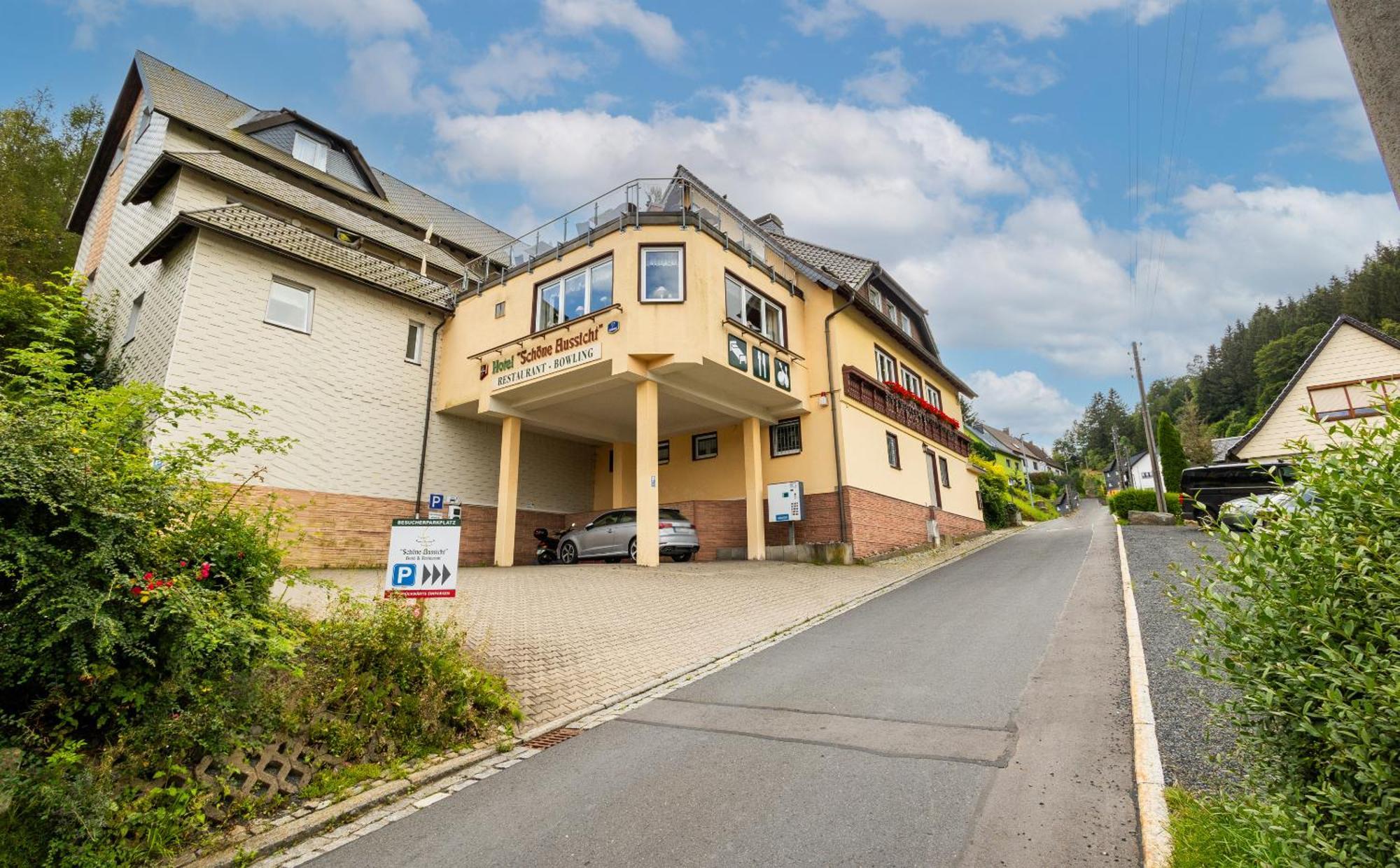 Hotel Schoene Aussicht Steinach  Exterior foto